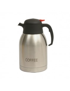 Coffee Inscribed Stainless Steel Vacuum Jug 2.0L