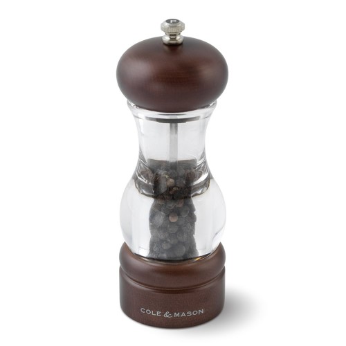 Cole & Mason Precision 105 Forest Dark Wood & Acrylic Pepper Mill