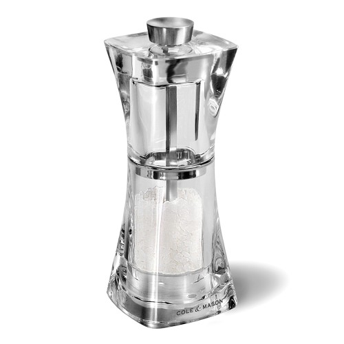 Cole & Mason Precision Crystal Acrylic Salt Mill