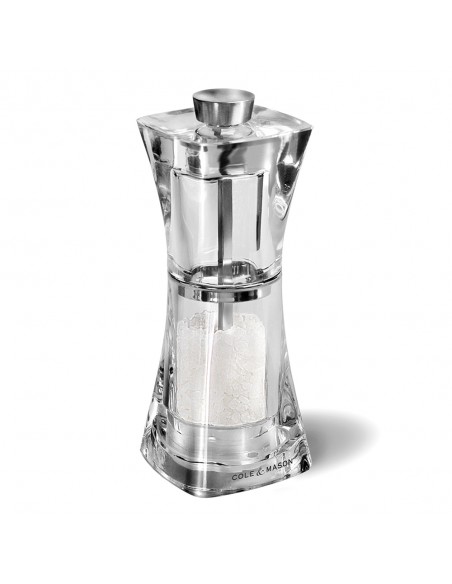 Cole & Mason Precision Crystal Acrylic Salt Mill