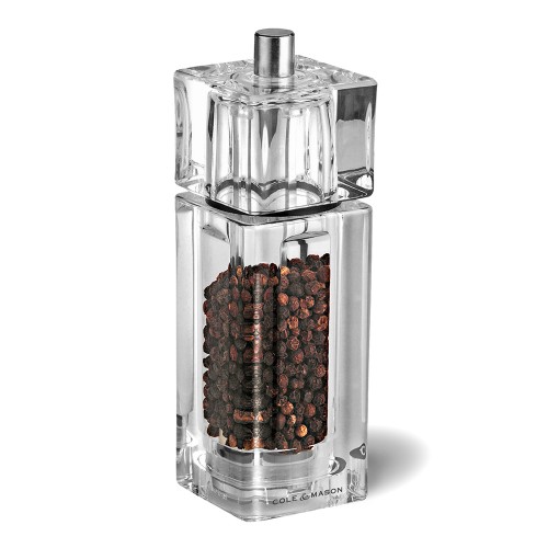 Cole & Mason Precision Cube Acrylic Pepper Mill