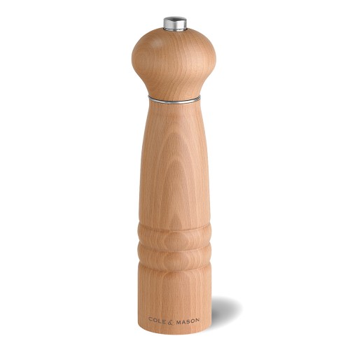 Cole & Mason Precision Windsor Beech Wood Pepper Mill 220mm