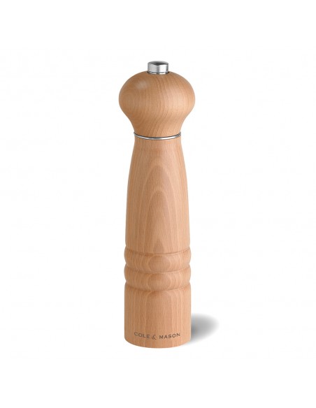 Cole & Mason Precision Windsor Beech Wood Pepper Mill 220mm
