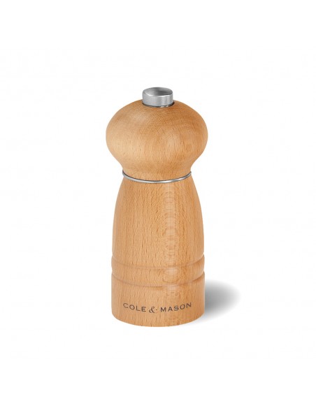 Cole & Mason Precision Windsor Beech Wood Salt Mill 120mm