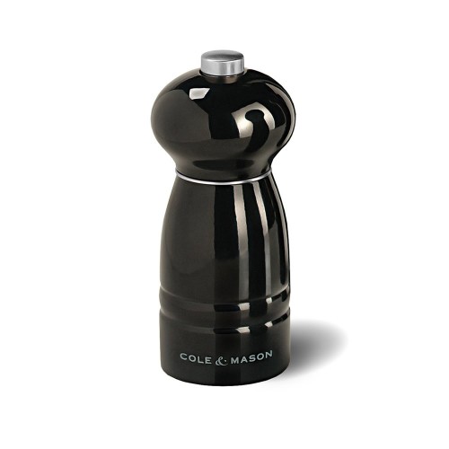 Cole & Mason Precision Windsor Midnight Black Gloss Beech Wood Pepper Mill 120mm