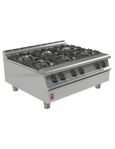 Falcon Dominator Plus Six Burner Boiling Top Natural Gas G3121