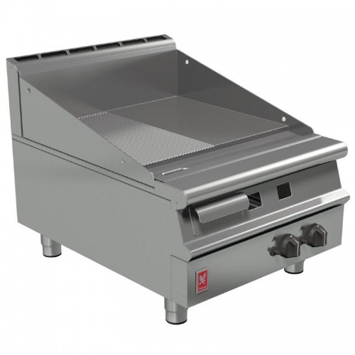 Falcon Dominator Plus 600mm Wide Half Ribbed Griddle LPG G3641R