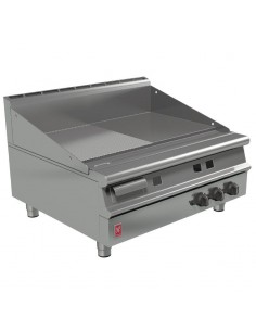 Falcon Dominator Plus 900mm Wide Half Ribbed Griddle Natural Gas G3941R