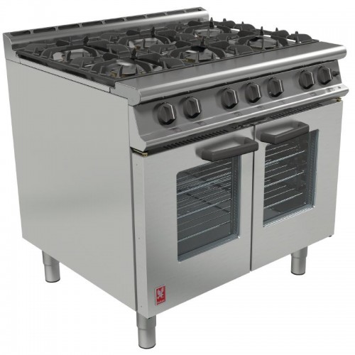 Falcon Dominator Plus Six Burner Oven Range Fan Assisted LPG G3106