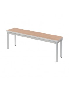 Gopak Enviro Indoor Beech Effect Dining Bench 1200mm