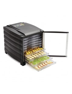 Buffalo 10 Tray Dehydrator with Timer and Door