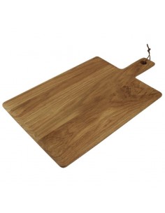Olympia Oak Handled Wooden Board Large