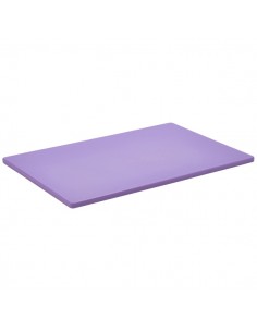 Purple Poly Cutting Board 18 x 12 x 0.5"