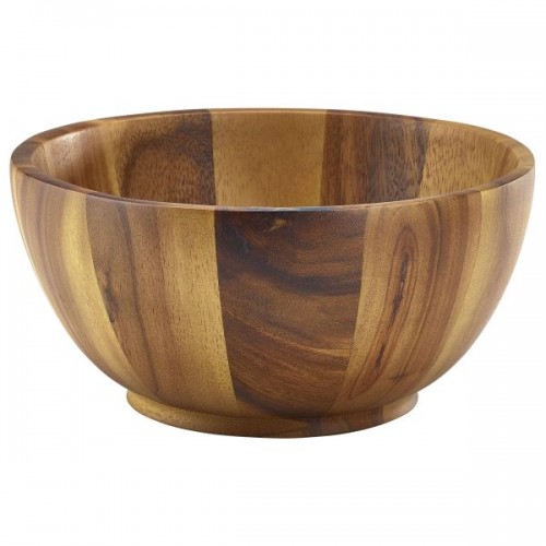 Acacia Wood Bowl 20ï¿½ x 10cm