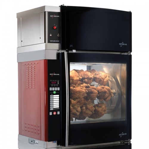 Alto Shaam Electric Rotisserie w ventless hood