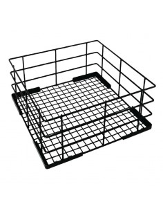 Vogue Wire High Sided Glass Basket 400mm