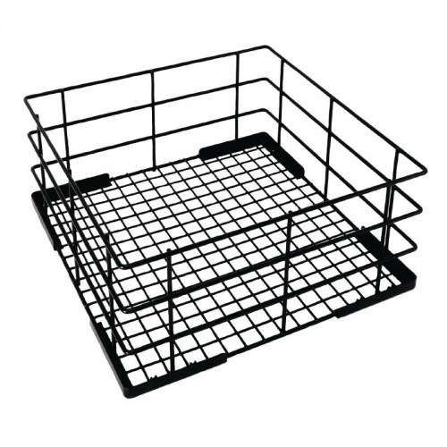 Vogue Wire High Sided Glass Basket 400mm