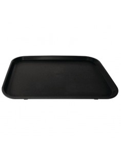 Kristallon Non-slip Tray Black 14 x 18 in