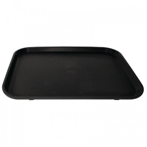 Kristallon Non-slip Tray Black 14 x 18 in