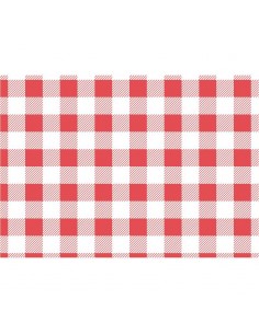 Red Gingham Greaseproof Paper 190x310mm