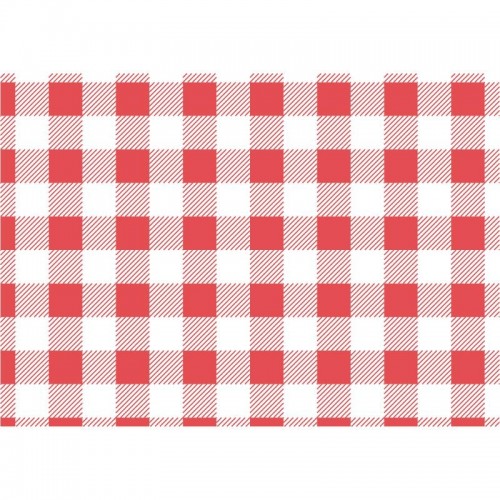 Red Gingham Greaseproof Paper 310x380mm