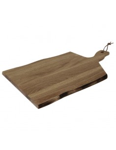 Olympia Acacia Wavy Handled wooden Board Large