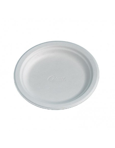 Disposable Round Plate White 170mm