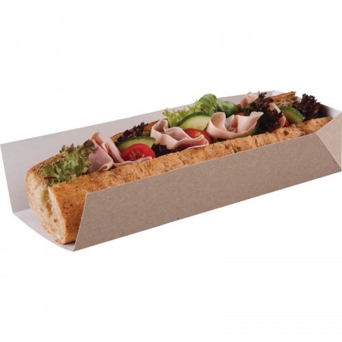 Disposable Open Ended Takeaway Tray 10in