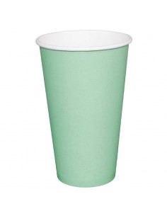 Fiesta Takeaway Coffee Cups Single Wall Turquoise 8oz x1000