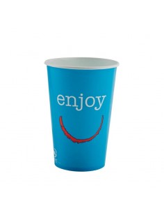 Huhtamaki Enjoy Paper Cold Cups 16oz