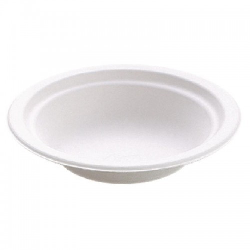 Disposable Round Bowl White 16oz