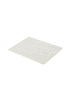 White Slate Melamine Platter GN 1/2 32.5x26.5cm