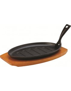 UTOPIA -Sizzle Platter 10.75" (27cm) - with Wooden Base