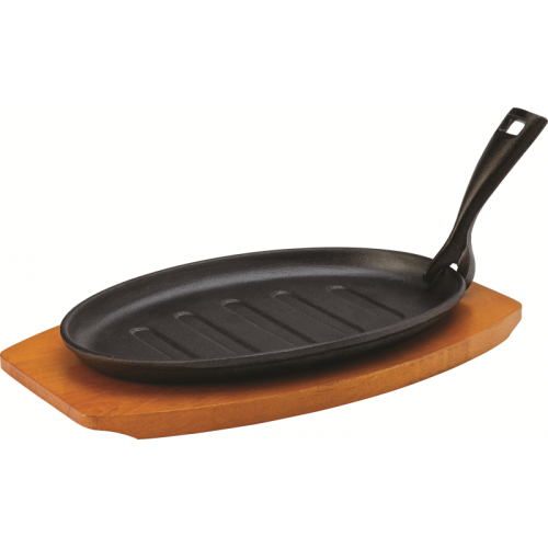 UTOPIA -Sizzle Platter 10.75" (27cm) - with Wooden Base