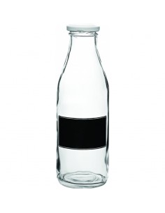 UTOPIA -Lidded Bottle 0.5L (17.5oz) - with Blackboard Design