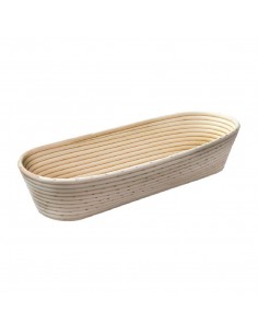 Schneider Oval Bread Proving Basket Long 1500g