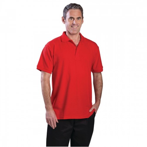 Unisex Polo Shirt RedXXXL