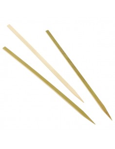 Bamboo Flat Skewers 21cm/8.25" (100pcs)