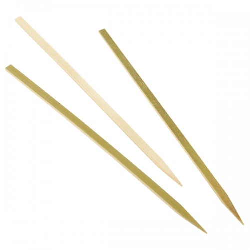 Bamboo Flat Skewers 21cm/8.25" (100pcs)