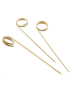 Bamboo Ring Skewers 12cm/4.75" (100pcs)
