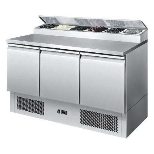 Atosa Ice-A-Cool Open Top Saladette 3 Door