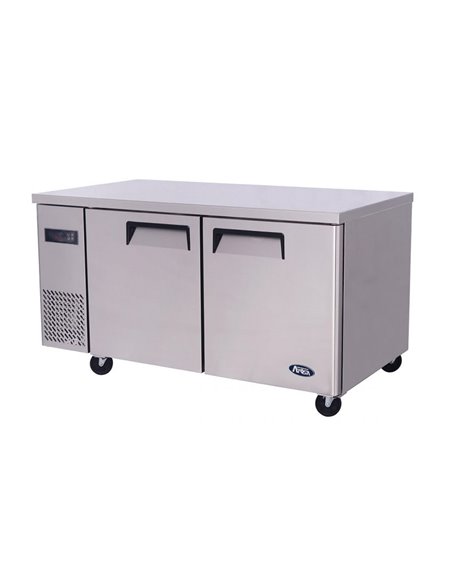 Atosa YPF9027 2 Door UnderCounter Freezer