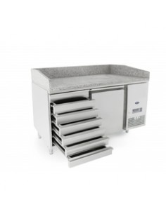 Atosa EPF3490 1 Door + 7 Drawer Marble Top Counter 2