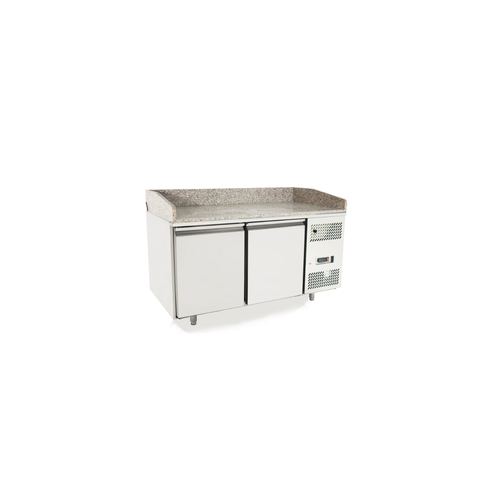 Atosa EPF3495 2 Door Marble Top Pizza Counter