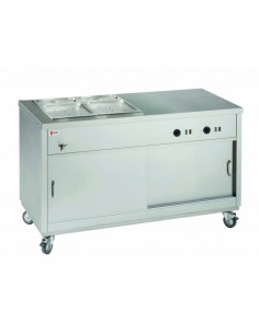Parry HOT1812BM 1800mm Wide Hot Cupboard With Bain Marie Top
