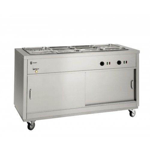 Parry HOT18BM 1800mm Wide Hot Cupboard With Bain Marie Top