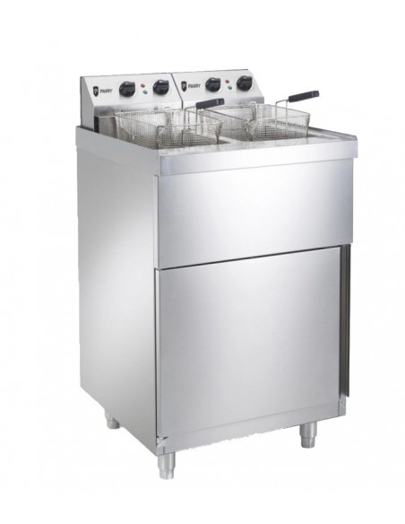 Parry NPDPF6 2 x 9 Ltr Twin Electric Pedestal Fryer