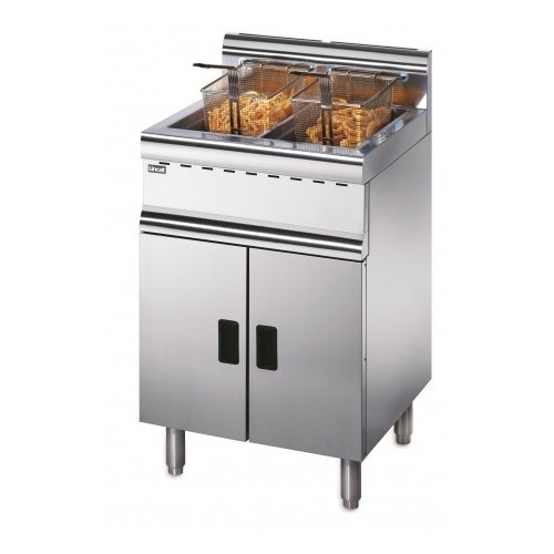 Lincat Silverlink 600 J10N 2 x 12 Ltr Natural Gas Twin Tank Fryer With 2 Baskets