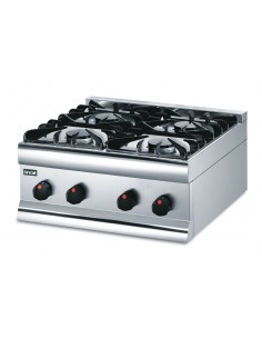 Lincat Silverlink 600 HT6N Natural Gas 4 Burner Boiling Top