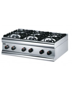 Lincat Silverlink 600 HT9N Natural Gas 6 Burner Boiling Top